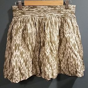 Banana Republic Petites abstract print circle skirt Size 4P